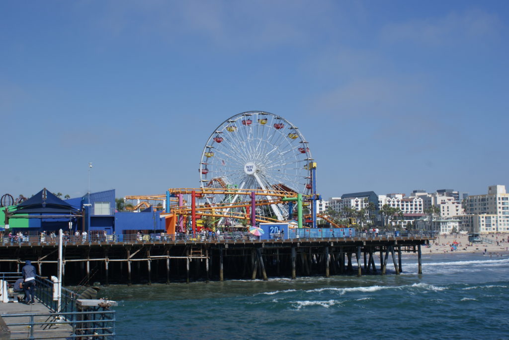 Mythique grande roue de Santa Monica